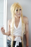 benten blonde_hair cigarette cosplay halter_top shorts touru zone-00 rating:Safe score:0 user:nil!