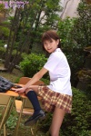 blouse kneesocks kurokawa_kei pleated_skirt school_uniform skirt rating:Safe score:0 user:nil!