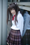 blouse cosplay ema original pleated_skirt school_uniform skirt thighhighs twintails zettai_ryouiki rating:Safe score:1 user:nil!