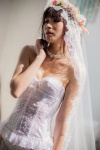 karin_(iii) necklace panties strapless wedding_dress wedding_veil rating:Safe score:0 user:pixymisa