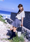 blouse costume kneesocks misty_245 nakamura_chise pleated_skirt school_uniform skirt rating:Safe score:0 user:nil!