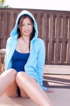 cleavage hoodie one-piece_swimsuit sayama_ayaka swimsuit rating:Safe score:0 user:nil!
