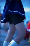 aoki_hagane_no_arpeggio bike_shorts boots cosplay detached_sleeves iona pleated_skirt sailor_uniform sakuya_mikoto school_uniform shorts skirt rating:Questionable score:1 user:nil!
