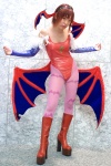 bat_wings boots cosplay feathers head_wings lilith_aensland pantyhose tagme_model vampire_(game) rating:Safe score:2 user:darkgray