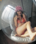 bikini_top cleavage flower_hat kudo_risa shorts swimsuit rating:Safe score:1 user:nil!