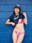 baseball_cap bikini cleavage morishita_chisato shirt_lift side-tie_bikini swimsuit tshirt y.s.v.w._vol_111 rating:Safe score:0 user:nil!
