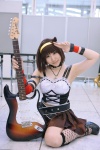bustier choker cosplay guitar hairband lingerie one_kneehigh pleated_skirt saki skirt suzumiya_haruhi suzumiya_haruhi_no_yuuutsu rating:Safe score:0 user:nil!
