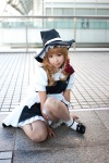 apron blonde_hair blouse cosplay jumper kirisame_marisa socks touhou witch_hat zero_inch rating:Safe score:3 user:nil!