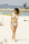 beach bikini cleavage good_looking_for_me isoyama_sayaka ocean side-tie_bikini swimsuit rating:Safe score:2 user:nil!