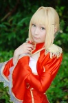 blonde_hair cosplay dress fate/extra fate/series hazuki_minami saber saber_extra rating:Safe score:0 user:nil!