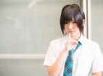 blouse cosplay idolmaster kikuchi_makoto tie tsubasa_(iii) rating:Safe score:0 user:pixymisa