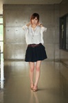 blouse hairbow irohira miniskirt ponytail skirt rating:Safe score:1 user:nil!