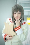 clannad cosplay ema ibuki_fuuko sailor_uniform school_uniform silver_hair turtleneck rating:Safe score:0 user:nil!