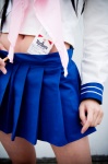 blouse chimamire_sukeban_chainsaw cosplay kanda_midori nokomura_giiko pleated_skirt sailor_uniform school_uniform skirt rating:Safe score:0 user:xkaras