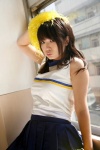 asahina_mikuru cheerleader_uniform chocoball cosplay pleated_skirt pom_poms skirt suzumiya_haruhi_no_yuuutsu tshirt rating:Safe score:0 user:nil!