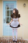apron candyfruit cosplay hairband maid maid_uniform thighhighs tometo_kamu rating:Safe score:1 user:pixymisa