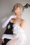 cosplay head_wings lilith_aensland pantyhose tagme_model vampire_(game) rating:Safe score:1 user:darkgray
