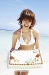 beach bikini_top cleavage minami_akina ocean swimsuit wpb_109 rating:Safe score:1 user:nil!