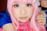 corset cosplay halter_top original pink_hair shorts zero_inch rating:Safe score:0 user:DarkSSA