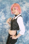 cosplay leather midriff miniskirt pachi-slot_sengen_rio_de_carnival pink_hair rio_rollins_tachibana skirt vest yun rating:Safe score:0 user:nil!