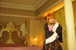 beatrice braid choker cosplay gown orange_hair saku umineko_no_naku_koro_ni rating:Safe score:0 user:nil!