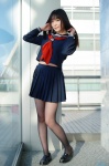 cosplay ichigo_100 pantyhose pleated_skirt sailor_uniform school_uniform shiki skirt toujou_aya rating:Safe score:3 user:nil!