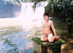 bikini cleavage onee-san_no_himitsu side-tie_bikini swimsuit waterfall yasu_megumi rating:Safe score:0 user:nil!