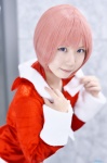 cosplay hoodie original pink_hair reco santa_costume shorts rating:Safe score:0 user:nil!