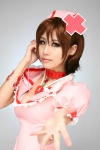 brown_hair cosplay meiko nurse stethoscope tasha vocaloid rating:Safe score:1 user:pulsr
