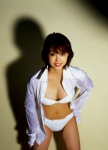 bikini blouse cleavage iwasa_mayuko ns_eyes_280 open_clothes swimsuit rating:Safe score:1 user:nil!