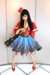 blouse cosplay da_qiao fan hat higurashi_ran miniskirt panties shin_sangoku_musou skirt rating:Safe score:2 user:nil!