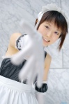 apron cosplay dress elbow_gloves gloves hairband kore_ga_watashi_no_goshujin-sama maid maid_uniform mochizuki_miuna sawatari_izumi thighhighs rating:Safe score:0 user:nil!