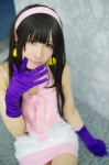 akiyama_mio cosplay dress gloves hairband k-on! nana rating:Safe score:0 user:nil!