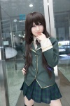 blazer boku_wa_tomodachi_ga_sukunai cosplay hiokichi mikazuki_yozora pleated_skirt school_uniform skirt thighhighs rating:Safe score:0 user:pixymisa