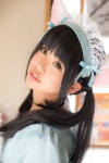 animal_ears apron cat_ears cosplay dress hairband itsuki_akira maid maid_uniform original paw_gloves twintails rating:Safe score:5 user:nil!