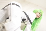 bodysuit boots cc code_geass cosplay green_hair kaminagi_madoka rating:Safe score:1 user:nil!