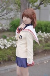 clannad cosplay furukawa_nagisa pleated_skirt reco sailor_uniform school_uniform skirt rating:Safe score:0 user:nil!