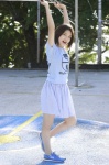 kawashima_umika miniskirt skirt tshirt wpb_118 rating:Safe score:0 user:nil!