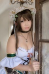 aiyoku_no_eustia blouse choker cleavage corset cosplay detached_sleeves enako eris_floraria hairband koku_no_kanaria rating:Safe score:7 user:nil!
