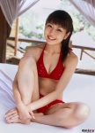 bed bikini cleavage misty_245 nakamura_chise ponytail side-tie_bikini swimsuit rating:Safe score:0 user:nil!