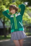 cosplay megami_tensei minatsuki_naru persona persona_4 pleated_skirt satonaka_chie skirt track_jacket rating:Safe score:0 user:nil!