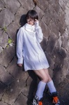 glasses iiniku_ushijima jacket loose_socks shirt_dress socks rating:Safe score:6 user:nil!
