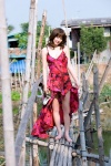 barefoot cleavage dress mystery_of_asia sugimoto_yumi rating:Safe score:0 user:nil!