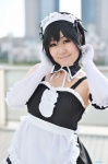 apron cosplay dress elbow_gloves gloves hairband hair_ribbons kore_ga_watashi_no_goshujin-sama maid maid_uniform miyuki_(iv) sawatari_izumi rating:Safe score:0 user:nil!