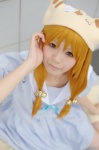 aihara_sakuto boots cosplay di_gi_charat dress orange_hair petit_charat rating:Safe score:0 user:nil!
