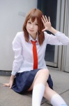 blouse cosplay kii_anzu kill_me_baby kneesocks oribe_yasuna pleated_skirt school_uniform skirt tie rating:Safe score:0 user:nil!