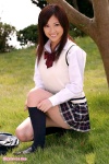 blouse kneesocks pleated_skirt school_uniform skirt sock_pull sweater_vest tatsumi_natsuko rating:Safe score:0 user:nil!