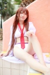 bikini cosplay hiokichi lab_coat makise_kurisu steins;gate swimsuit tie wet rating:Safe score:4 user:nil!