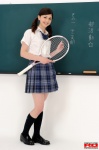 blouse kneesocks kubo_amy pleated_skirt rq-star_348 school_uniform skirt tennis_racket twintails rating:Safe score:0 user:nil!