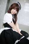 apron beret blouse corset cosplay maid maid_in_angels maid_uniform mashiyu_ichigo miniskirt skirt thighhighs rating:Safe score:0 user:nil!